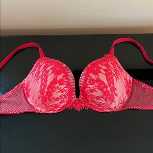 Victoria’s Secret Dream Angel Push-Up Bra Vibrant Pink